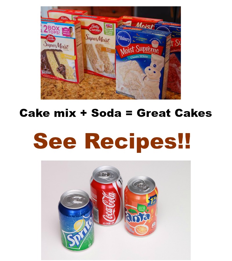 Soda Pop with Cake Mix Recipes