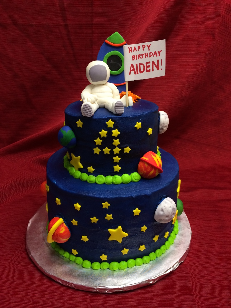 Space Themed Cake