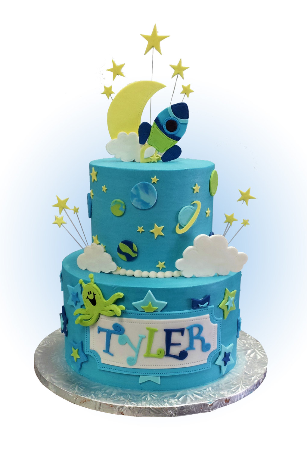 Space Themed Cake