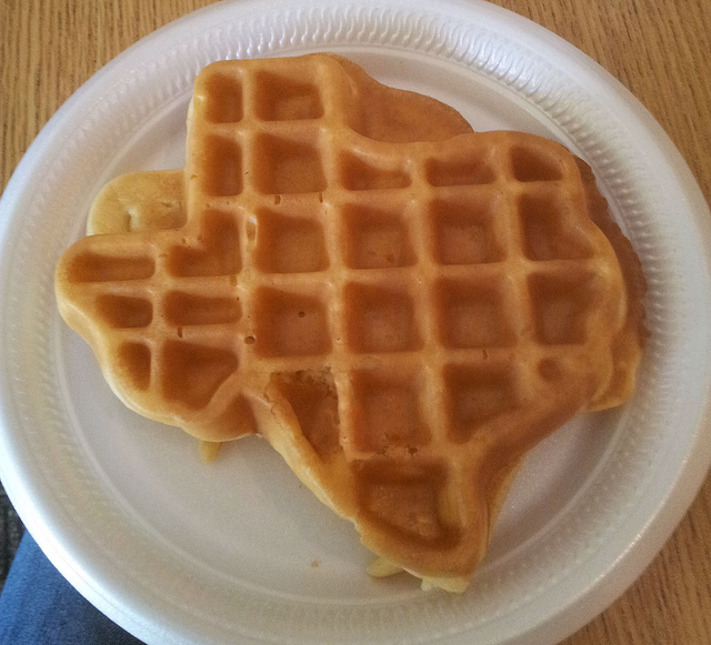 Texas Shaped Pancake