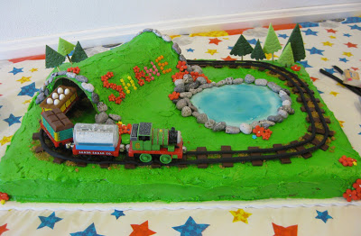 Thomas the Train Birthday Sheet Cakes