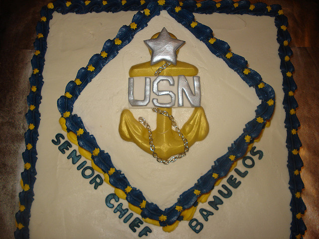 United States Navy Senior Chief Cake