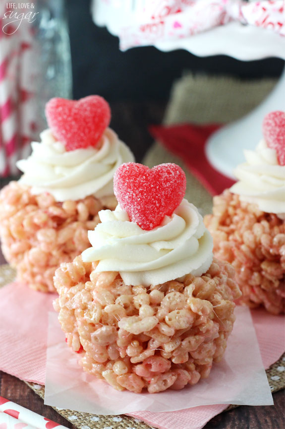 Valentine's Day Rice Krispie Treats