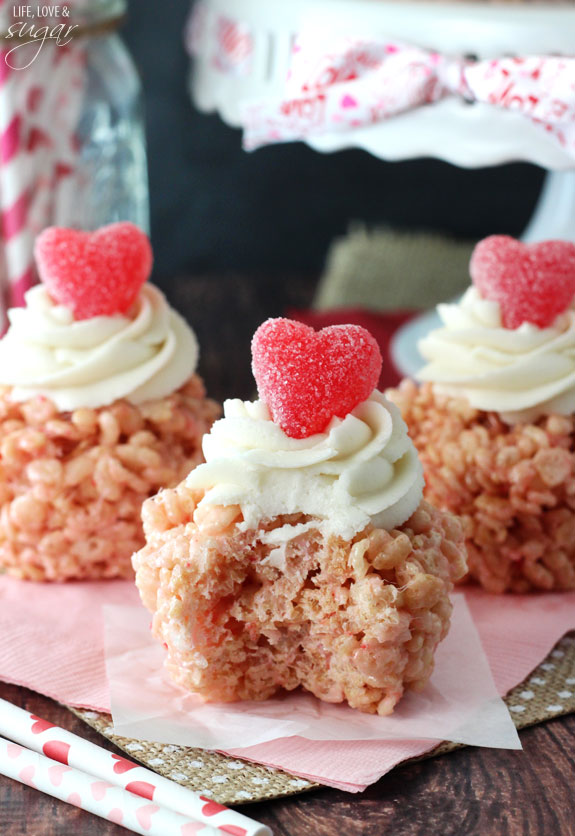 Valentine's Day Rice Krispie Treats