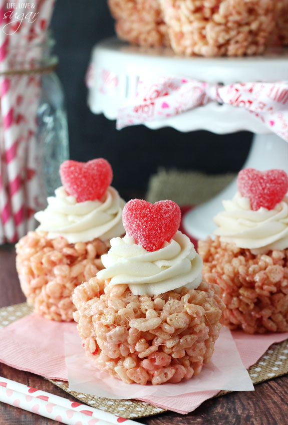 Valentine's Day Rice Krispie Treats