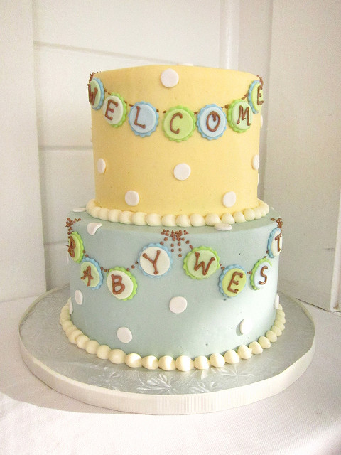 12 Photos of Vintage Shower Cakes