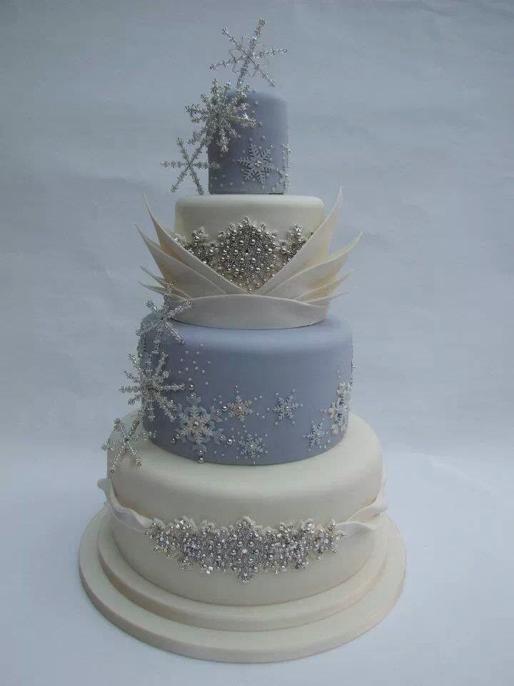 Winter Wedding Cake