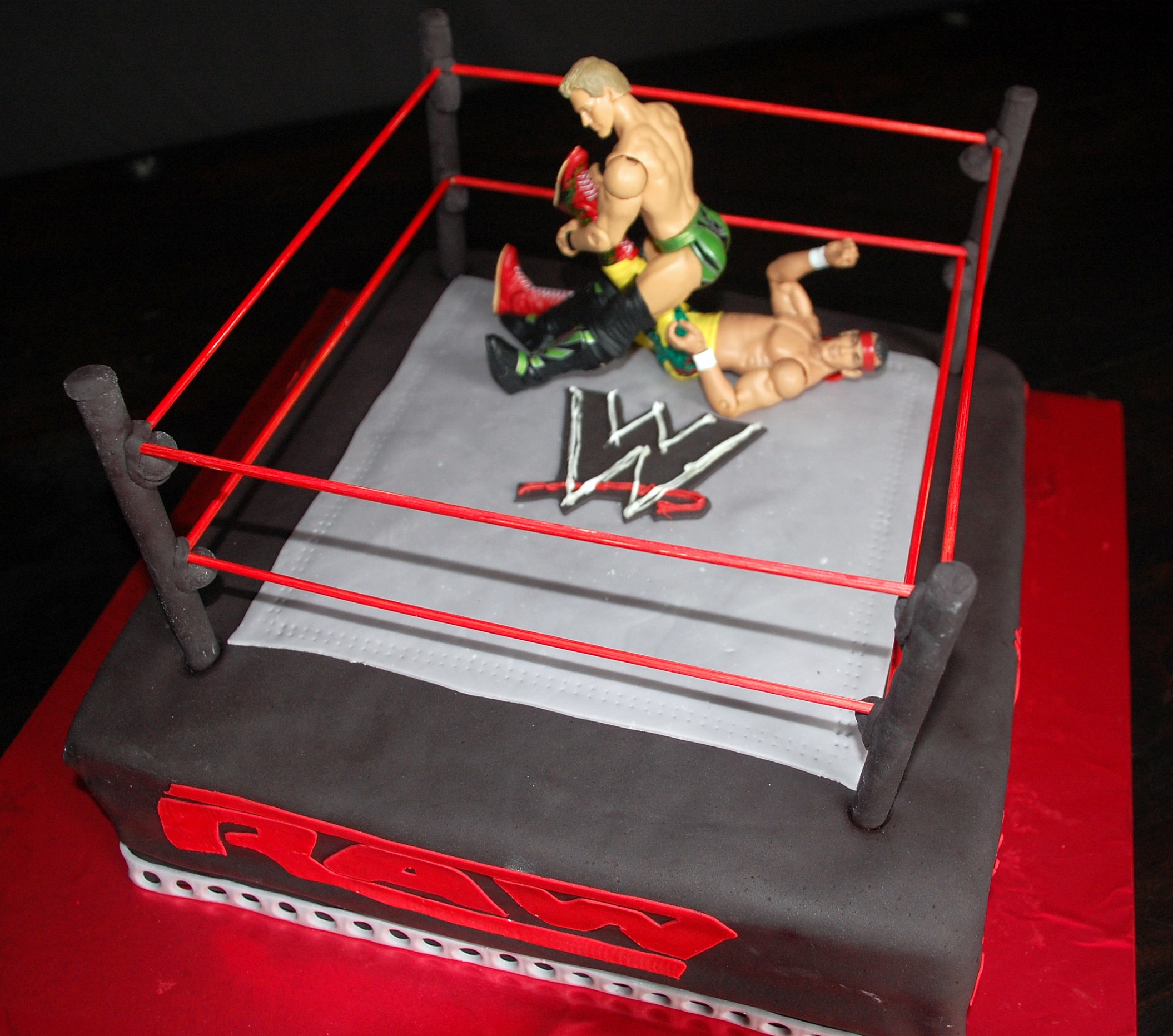 Wrestling Birthday Cake Ideas