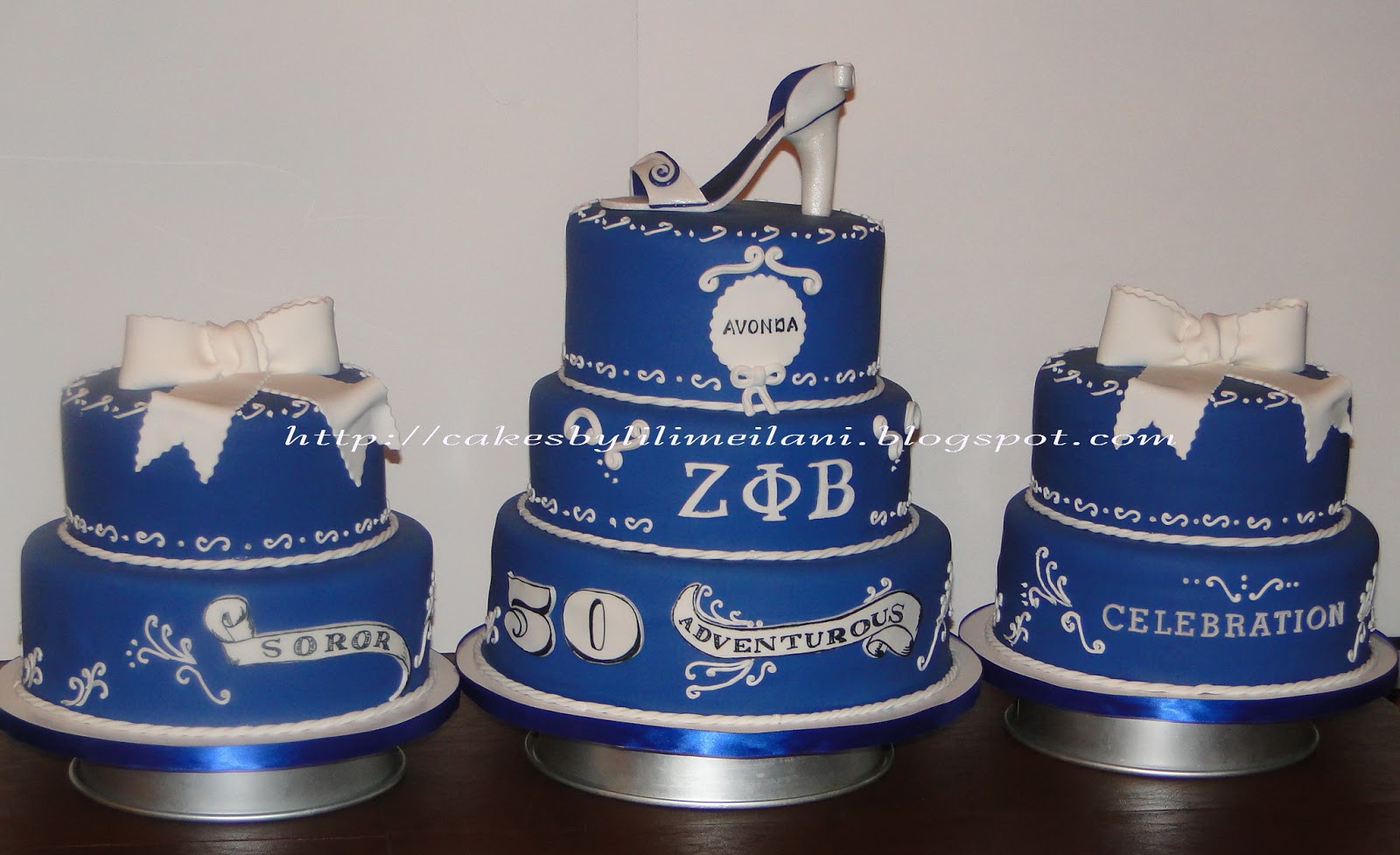 Zeta Phi Beta Sorority Cake