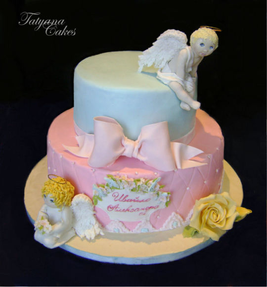 Angel Birthday Cake