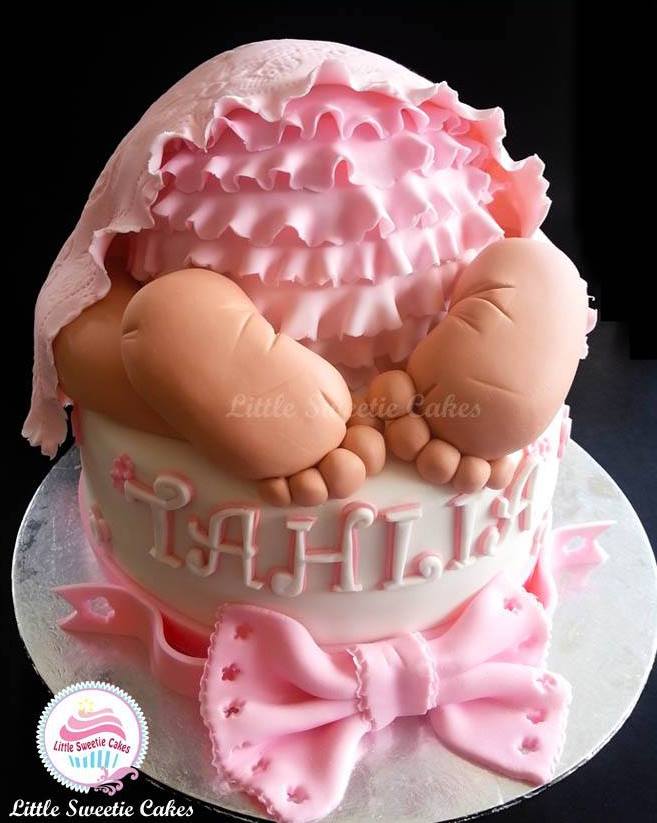 Baby Bottom Cake