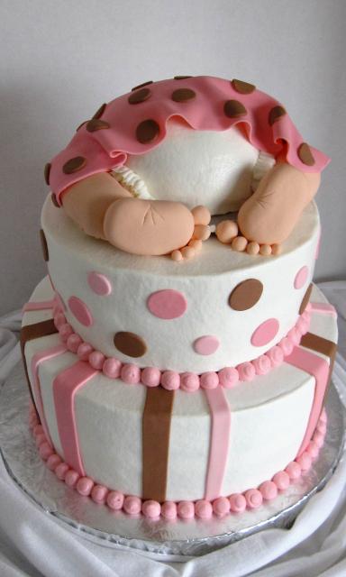 Baby Bottom Cake