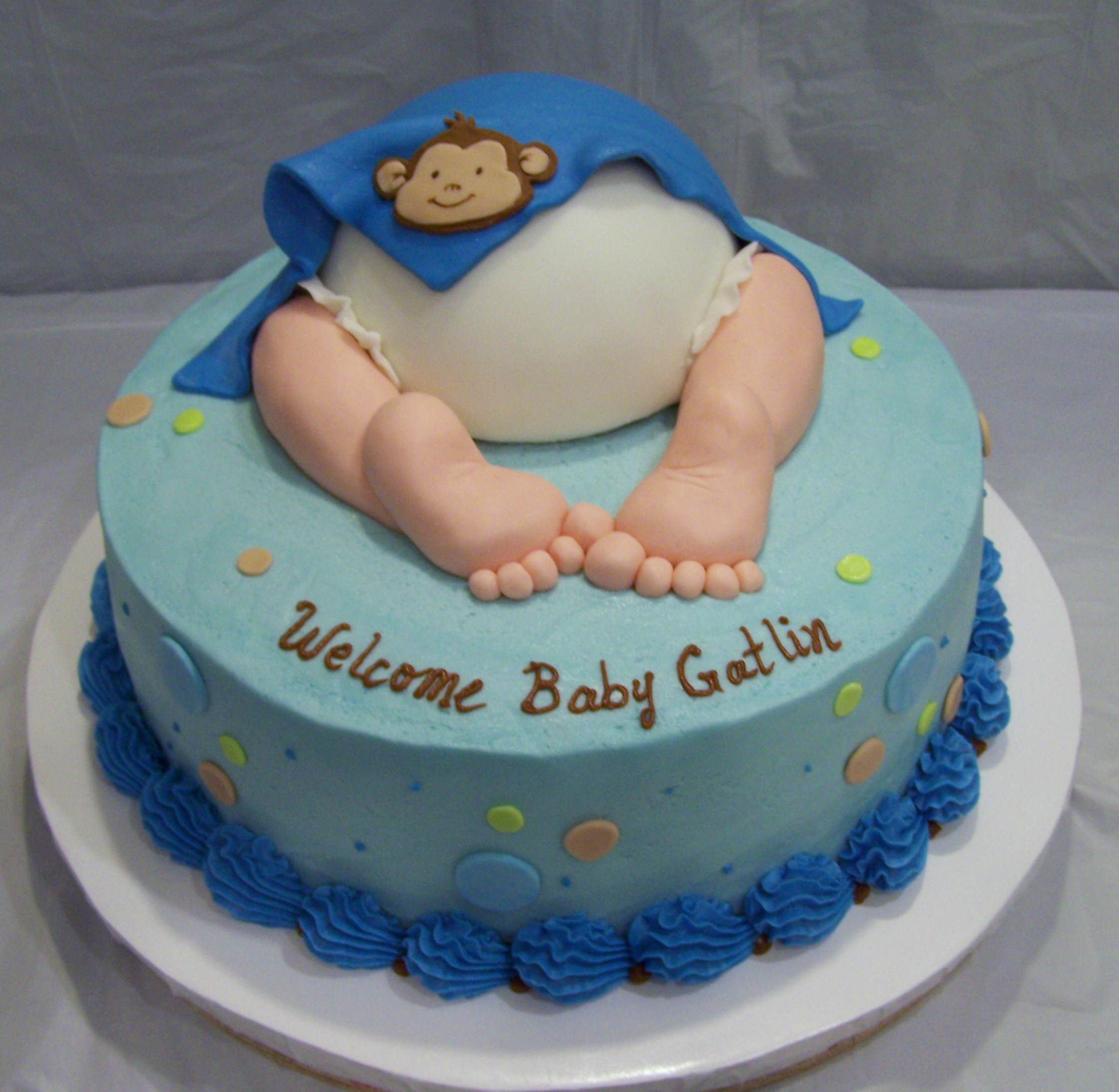 Baby Bottom Cake