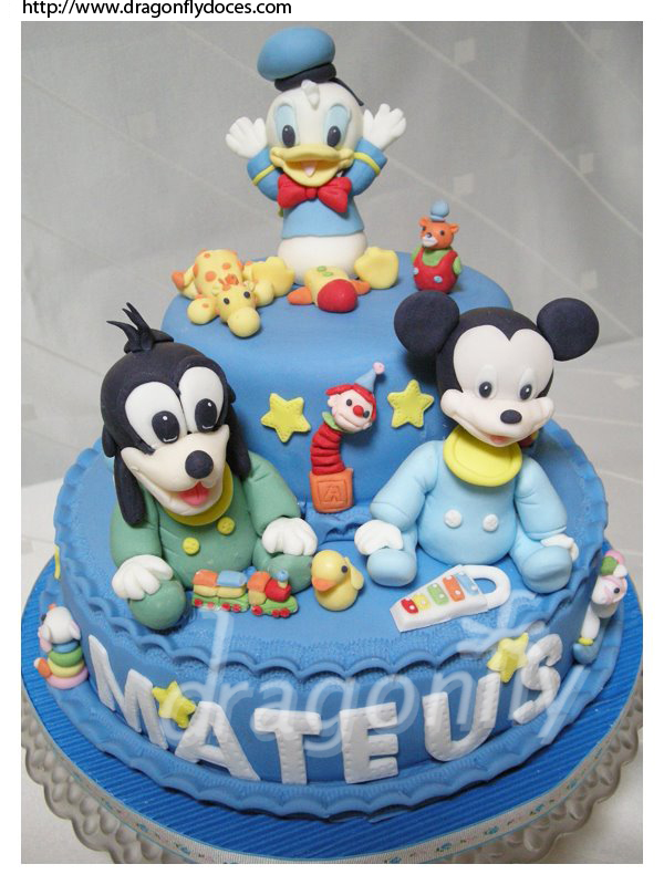 Baby Disney Character Cake