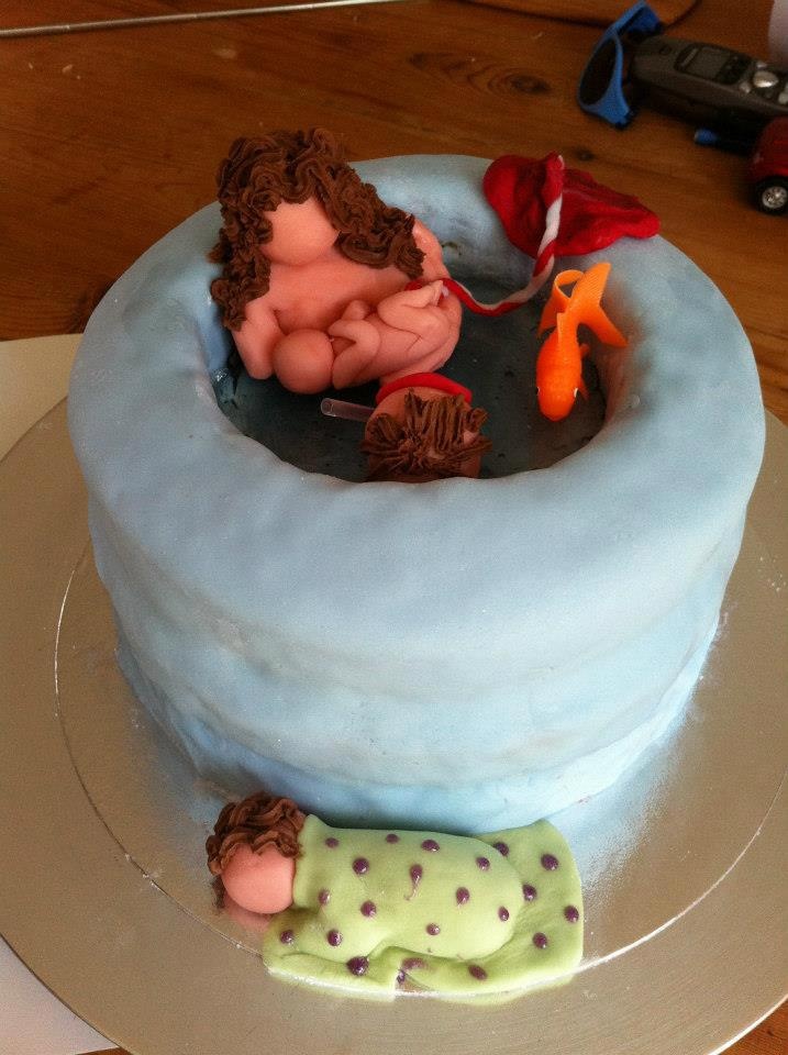 Baby Shower Birth Cake