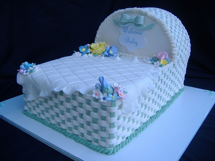 9 Photos of Ace Bakery Cakes Baby Shower Baby Bed