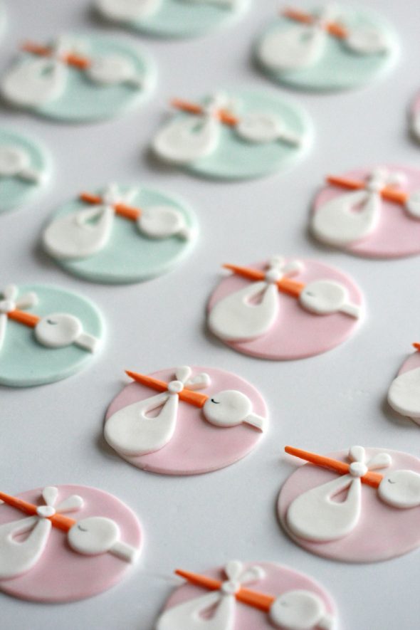 Baby Shower Cupcake Toppers