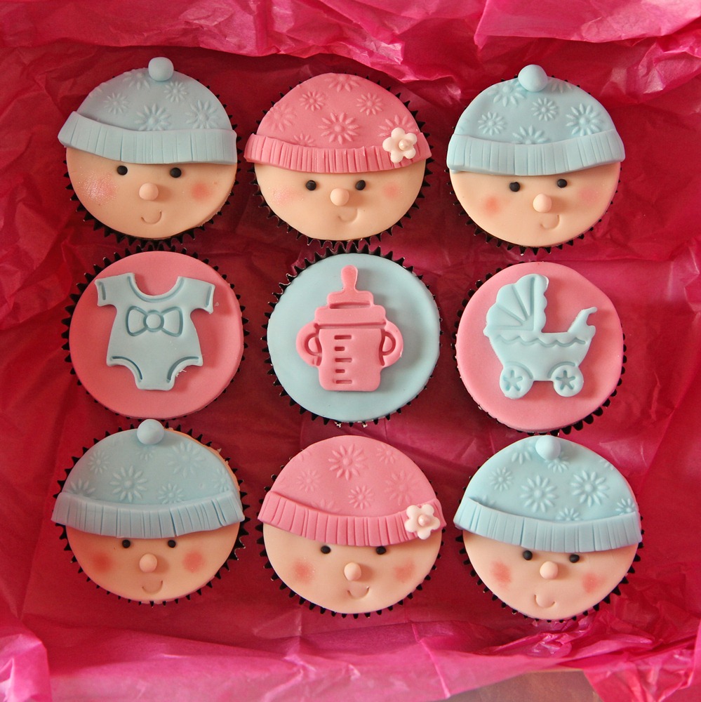 Baby Shower Cupcakes