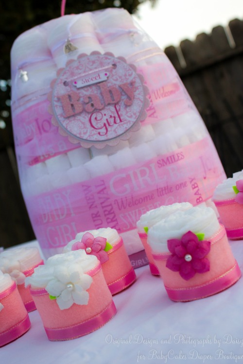 Baby Shower Diaper Cake