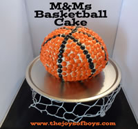 Basketball Birthday Cake