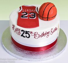 Basketball Birthday Cake