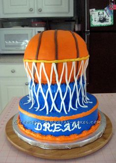 Basketball Birthday Cake