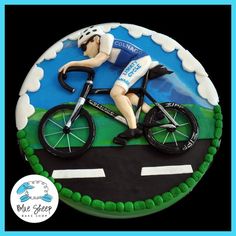 Bicycle Birthday Cake