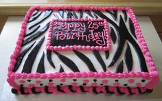 Birthday Sheet Cake