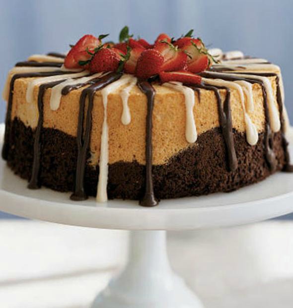 Black and White Angel Food Cake Recipe