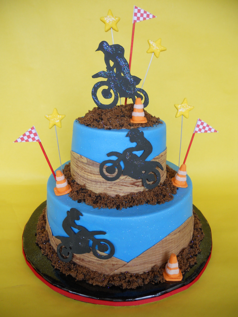 BMX Birthday Cake Ideas