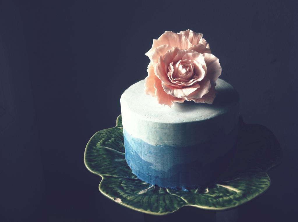 Buttercream Ombre Cake