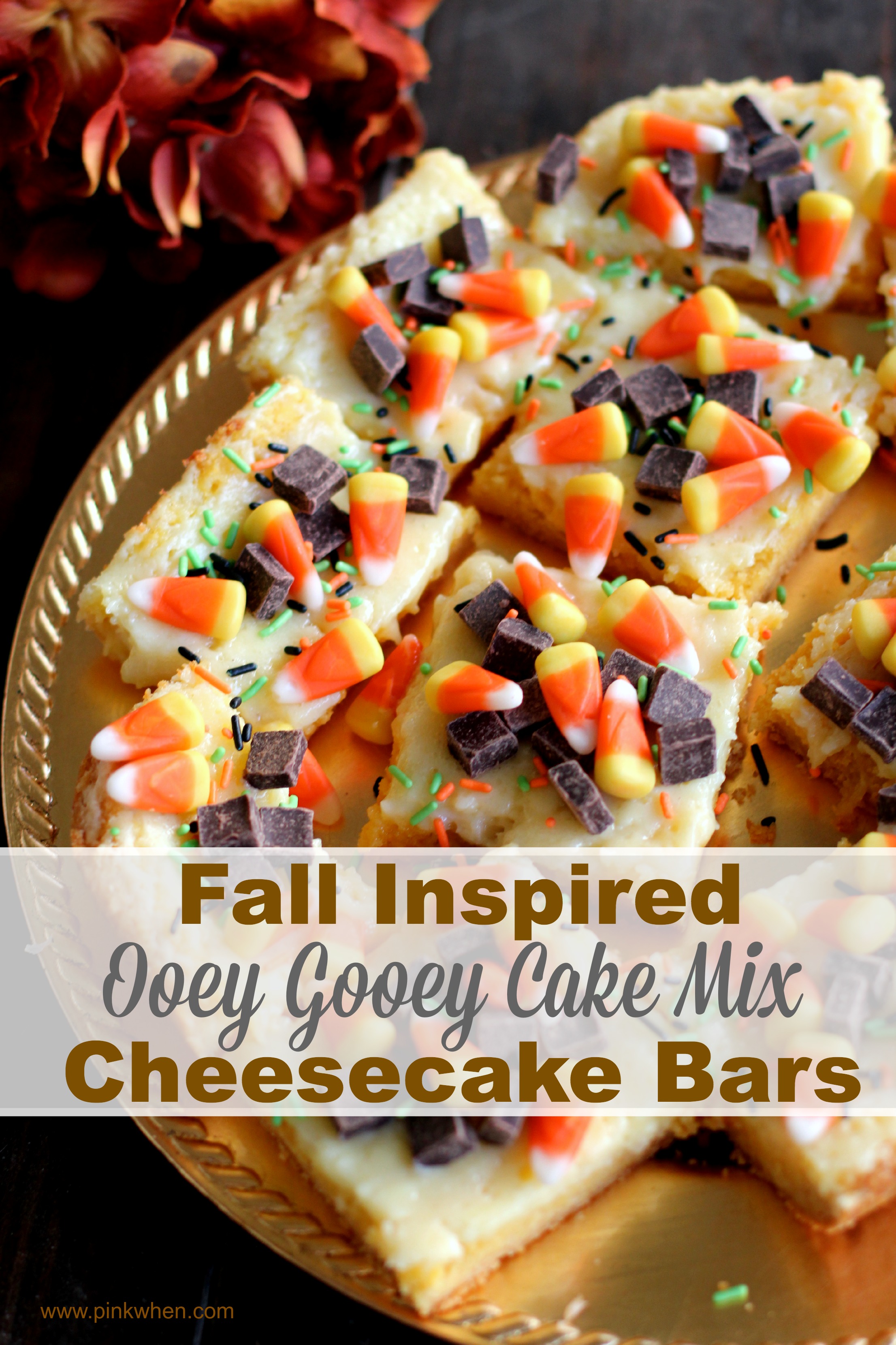 Cake Mix Cheesecake Bars