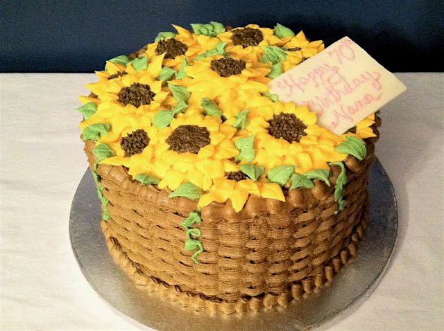 Cakes Buttercream Sunflowers