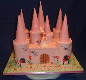 Cakes Shaped Like Castles