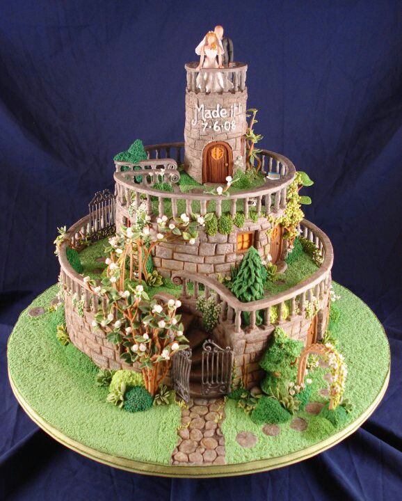 Castle Wedding Cake