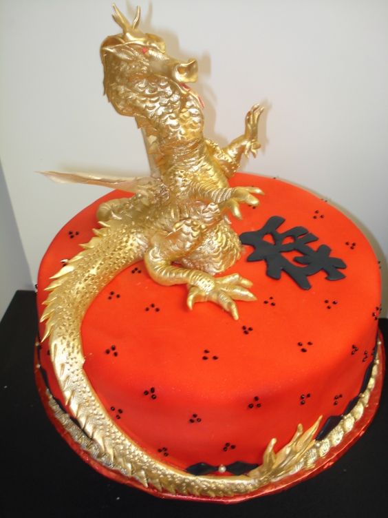 Chinese Dragon Cake