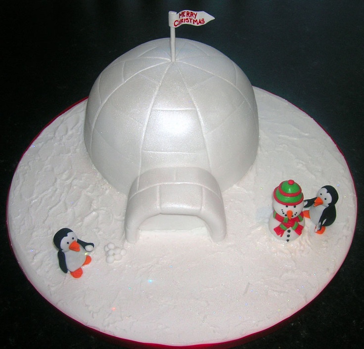 Christmas Cake Igloo