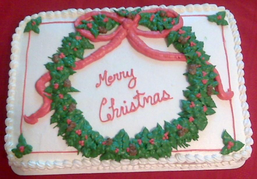 Christmas Sheet Cake