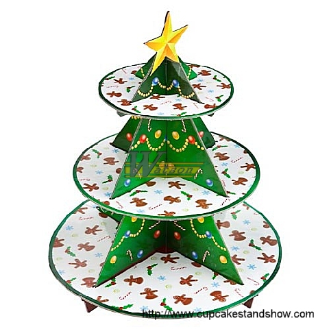 8 Photos of Christmas Tree Stand Up Cakes