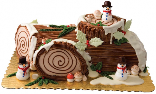 Christmas Yule Log Cake