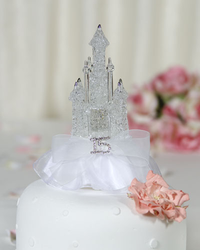 Cinderella Castle Cake Topper