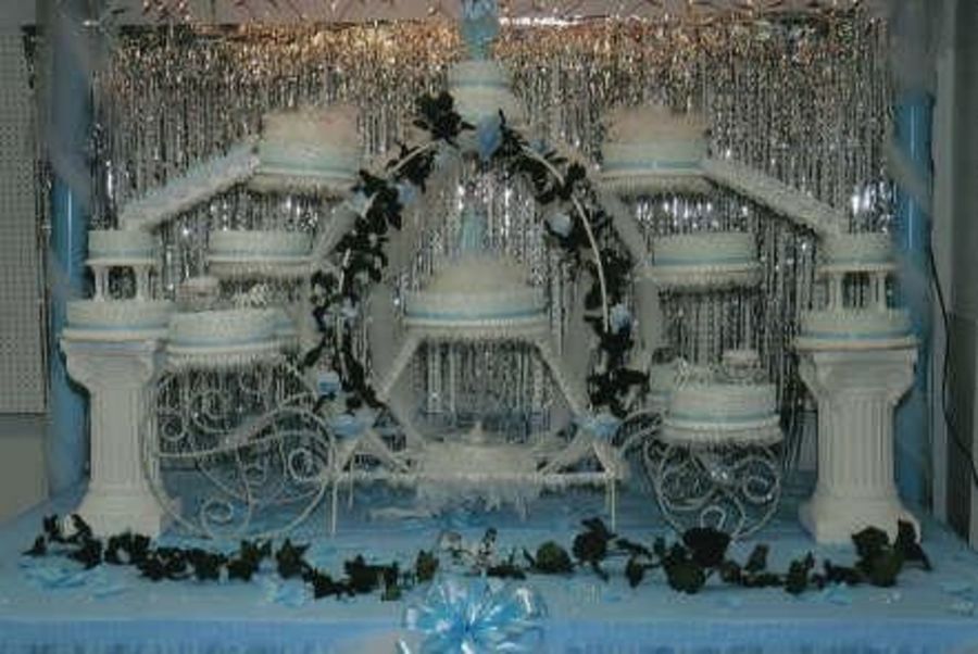 Cinderella Theme Quinceanera Cakes