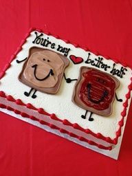 Cute Anniversary Idea Cake