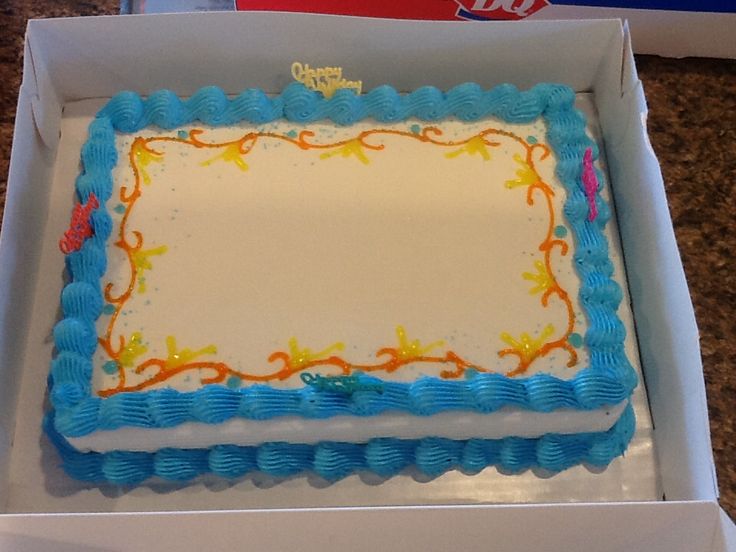 Dairy Queen Sheet Cake