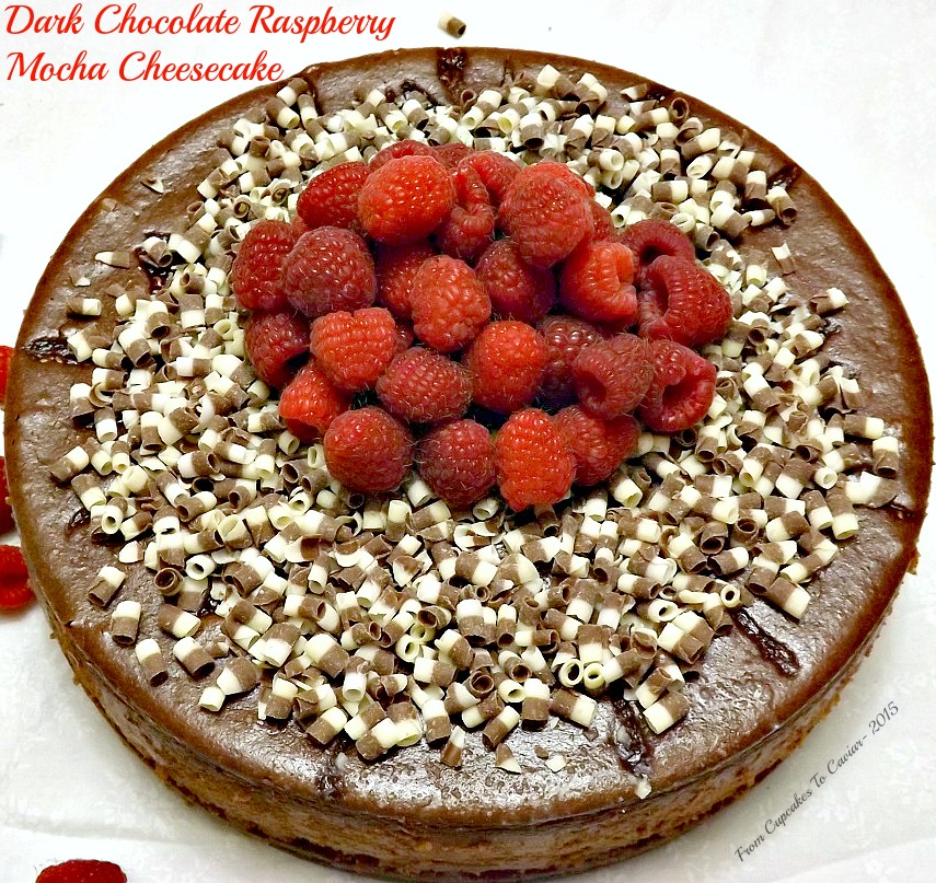 Dark Chocolate Raspberry Cheesecake Recipe