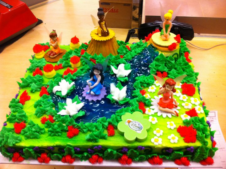 Disney Fairy Birthday Cakes