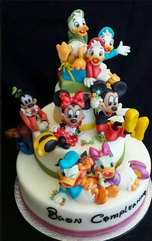 Disney Mickey Mouse Birthday Cake