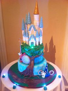 Disney Sweet 16 Cake