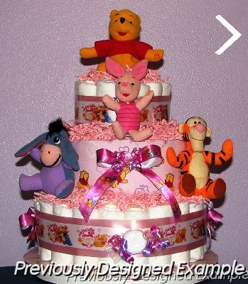 Disney Winnie the Pooh Diaper Cake