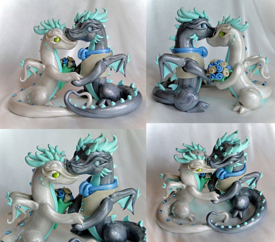 Dragon Wedding Cake Topper